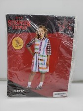 Stranger Things Tween Classic Eleven S4 Look Costume Girls Large 10-12