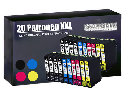 20x Druckerpatronen kompatibel für EPSON XP235 XP245 XP247 XP255 XP257 XP352 452