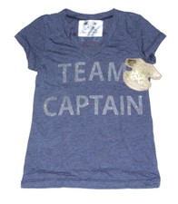 Marvel x Signorelli vintage Team Captain America Girls Tee shirt Made in USA