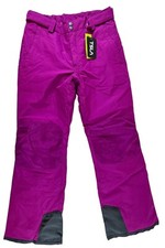 TSLA Youth Snow Pants Pink Fuchsia Skiing Sledding Youth Girls Size XL 18/20 NWT
