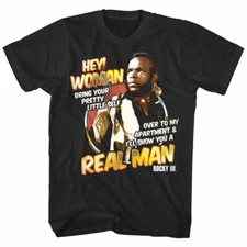 Rocky Balboa 3 Clubber Lang Hey Women I'll Show You A Real Man Men's T Shirt
