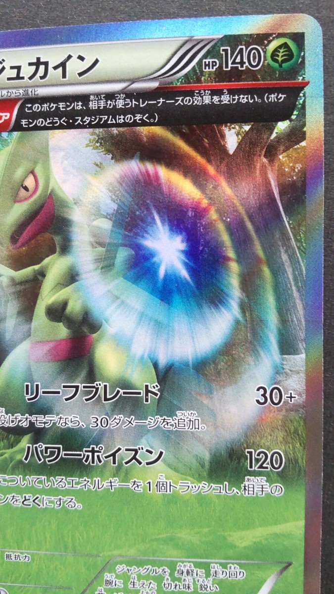 Sceptile Pokemon Card Japanese Nintendo Game Rare 006/070 R XYS