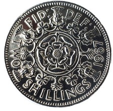 HIGHLY POLISHED FLORIN / TWO SHILLINGS COINS CHOIC OF DATE 1947-1967 BIRTHDAY