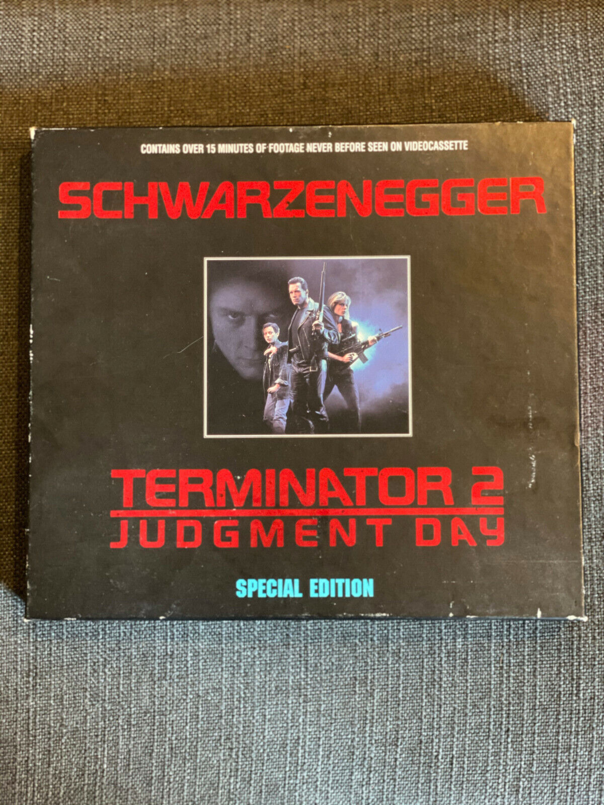 Terminator 2 Judgment Day Special Edition 2 VHS Box Director's Cut  Letterboxed