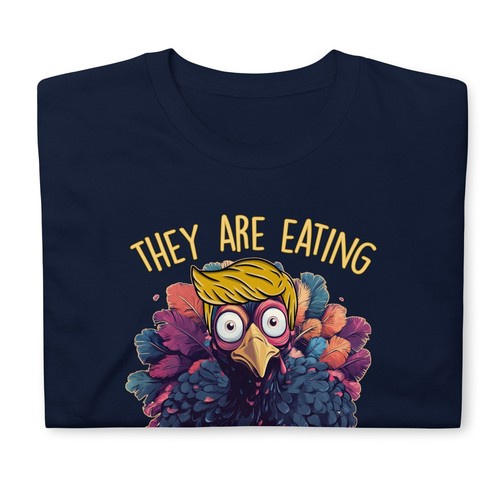 Thanksgiving Turkey, They Are Eating the Turkeys! Trump Kamala T-shirt, Sweatsht - Picture 7 of 13