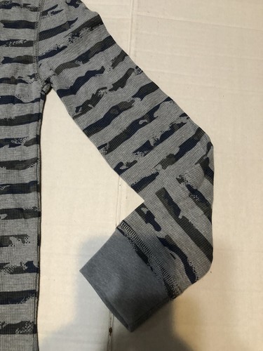 Suéter Térmico Manga Larga EPIC THREADS Niños - Gris, Rayas Azules - Talla S - Imagen 2 de 5