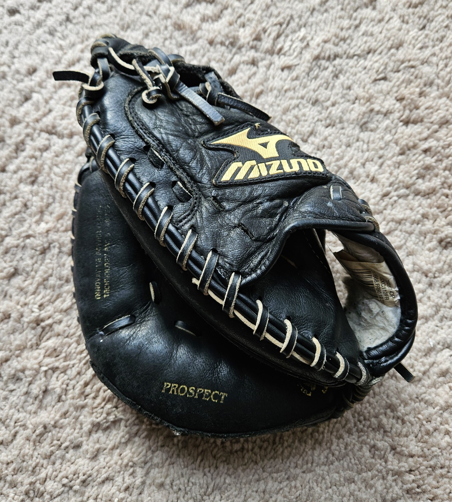 Mizuno Prospect GXC112 Youth Catcher's Mitt 31.5” Left Handed Throw, Black eBay