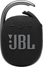 JBL Clip 4 Portable Bluetooth Speaker - Black
