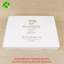 Aganorsa Leaf Aniversario Gran Toro CorojoWood Cigar Box 9.75" x 7" x 1.75"