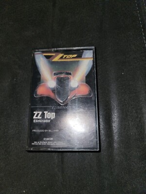 ZZ Top - Eliminator (Cassette Tape). Needs Cleaning.