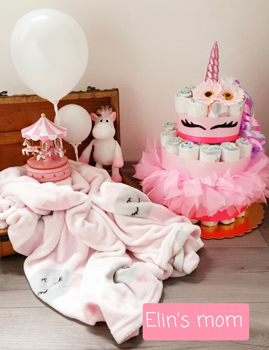 Parure Lenzuola Culla Torta Di Pannolini Carrozzina Rosa - Regalo Neonato  Completo Con Cosmetici E Lenzuola Regalo Neonato Originale, image size:921x1200