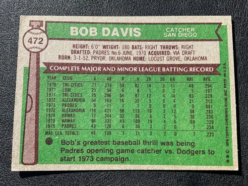 1976 TOPPS BASEBALL SERIES 405-532 PICK CARDS YOU WANT #### - Picture 227 of 387