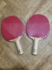 Image of 2 X SURE SHOT TABLE TENNIS PADDLES / BATS NEW