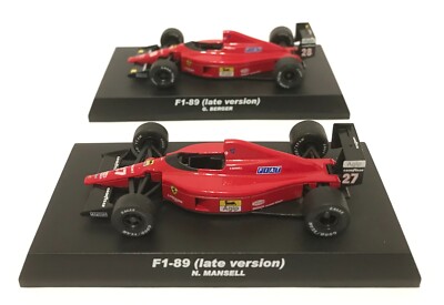 Kyosho Ferrari F1 1:64 - F1-89 (late version) Mansell and