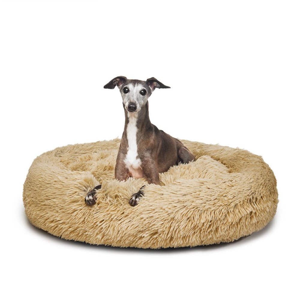 Fur King "Aussie" Calming Dog Bed Medium Brindle 80 cm eBay