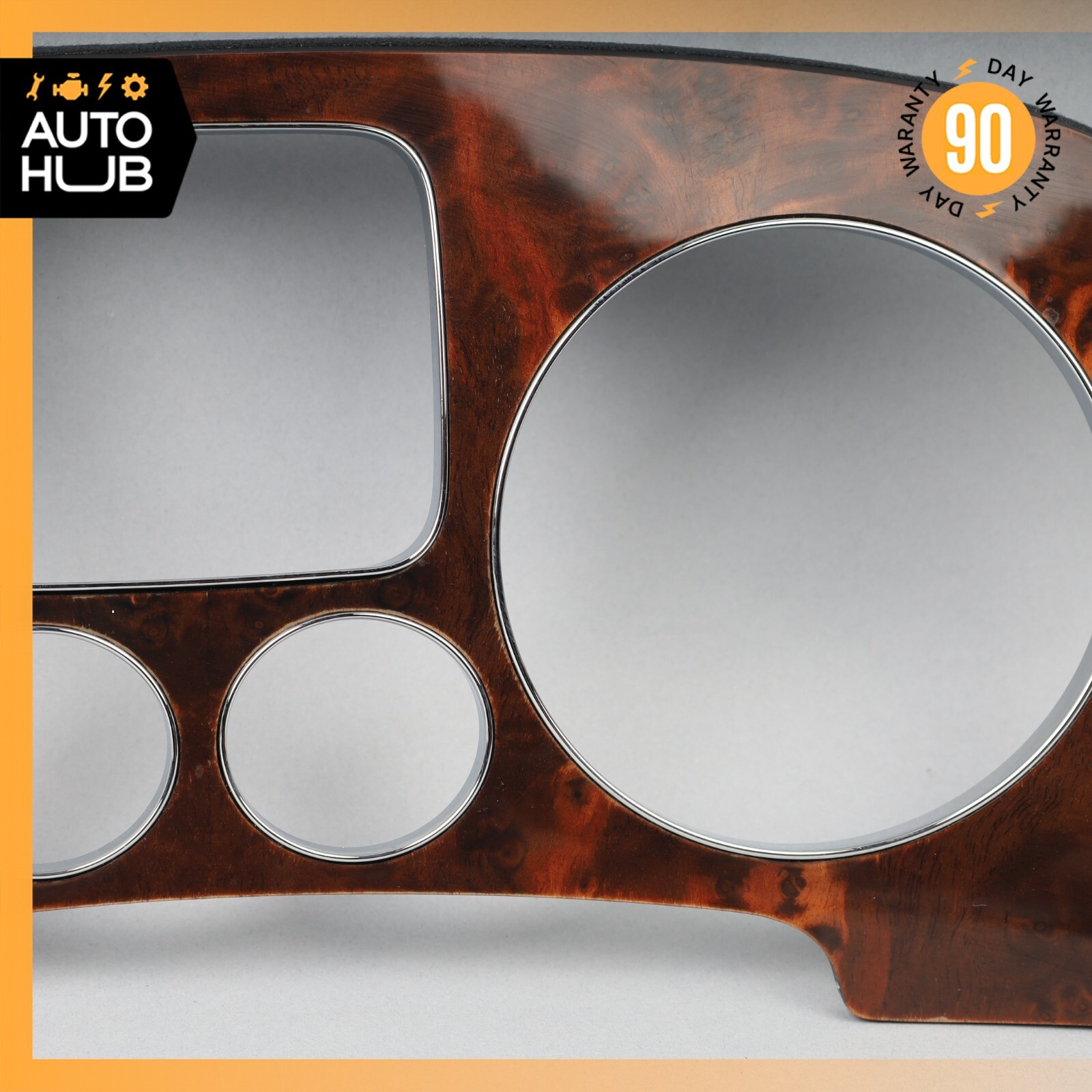 03-13 Bentley Continental Flying Spur Dash Panel Speedometer Bezel Trim OEM 80k