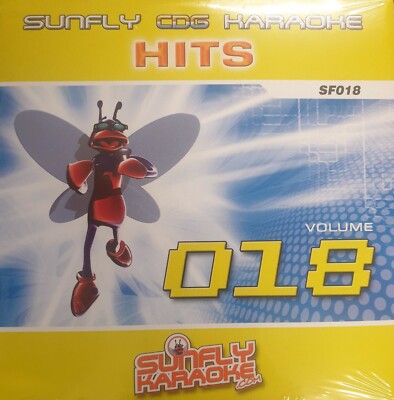 Sunfly Hits Karaoke Disc Vol 018 Motown SF018 - CDG Disc