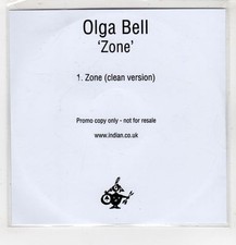 (HG33) Olga Bell, Zone - 2016 DJ CD