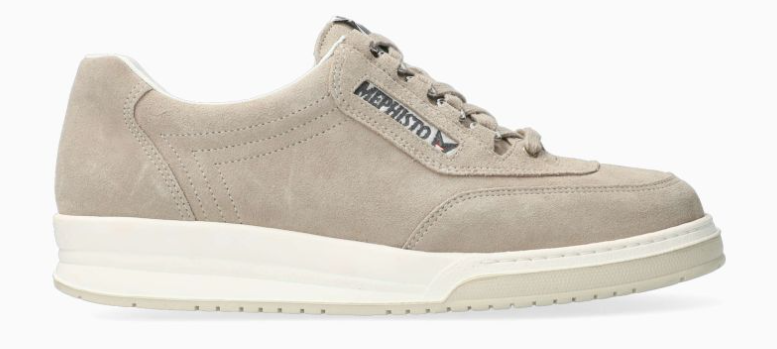 Mephisto Match White Comfort Walking Lace-up Shoe Men's US