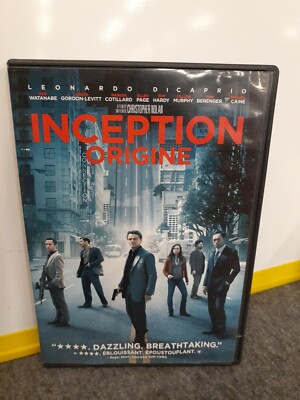 INCEPTION CANADIAN FRENCH DVD VERY GOOD CHRISTOPHER NOLAN LEONARDO DICAPRIO RARE