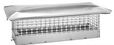bolt-down Cap 8 x 28 Inch Stainless Steel Double Flue Chimney Cap