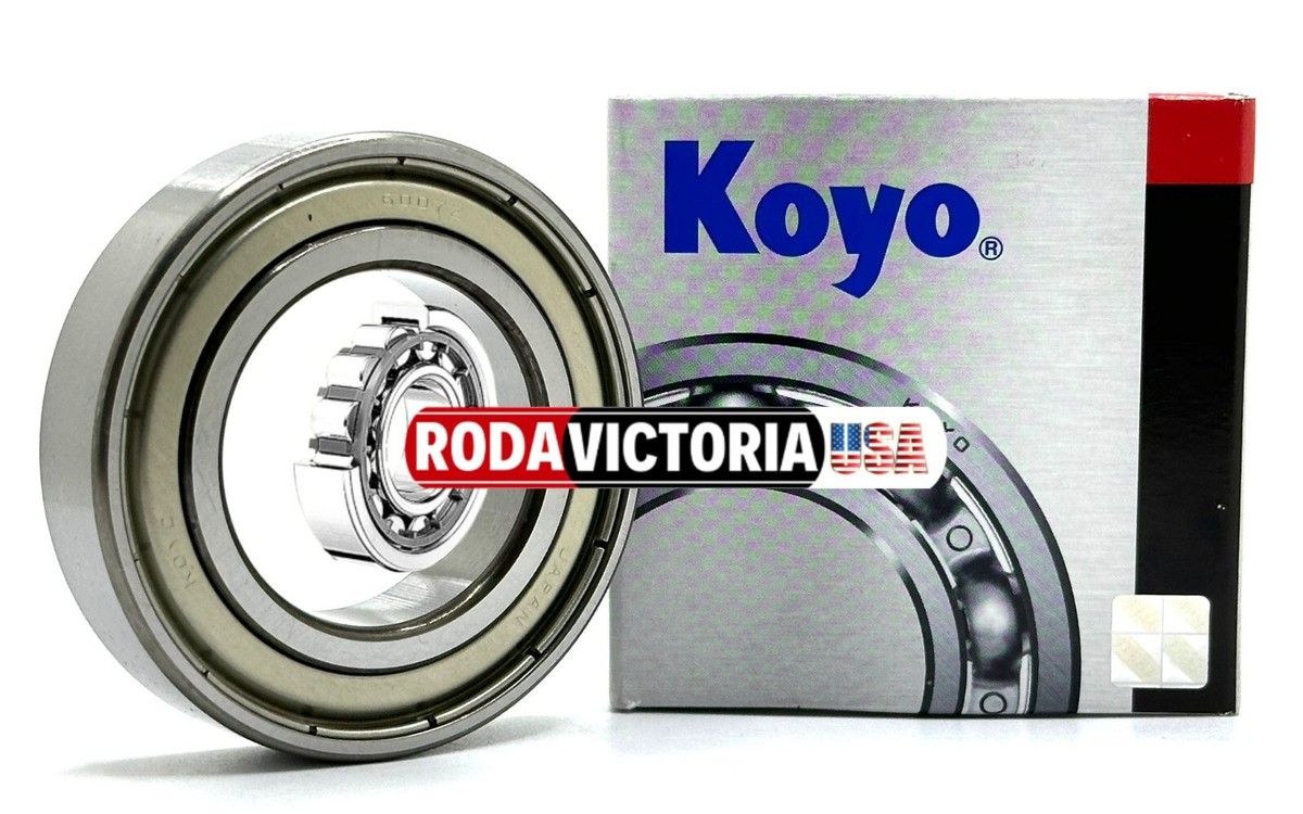 KOYO 6007 ZZ CM DEEP GROOVE BALL BEARING, METAL SHIELDED