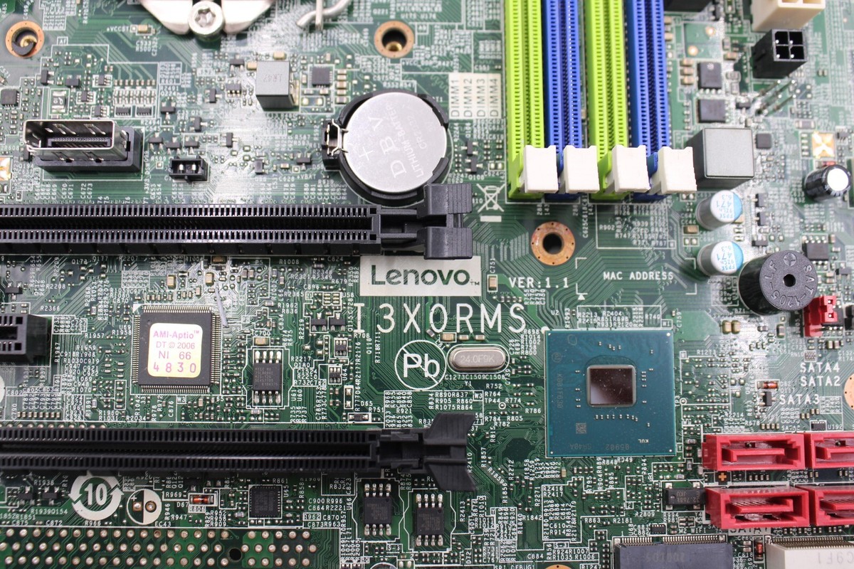 Lenovo ThinkStation P330/P330 2nd Gen motherboard I3X0RMS