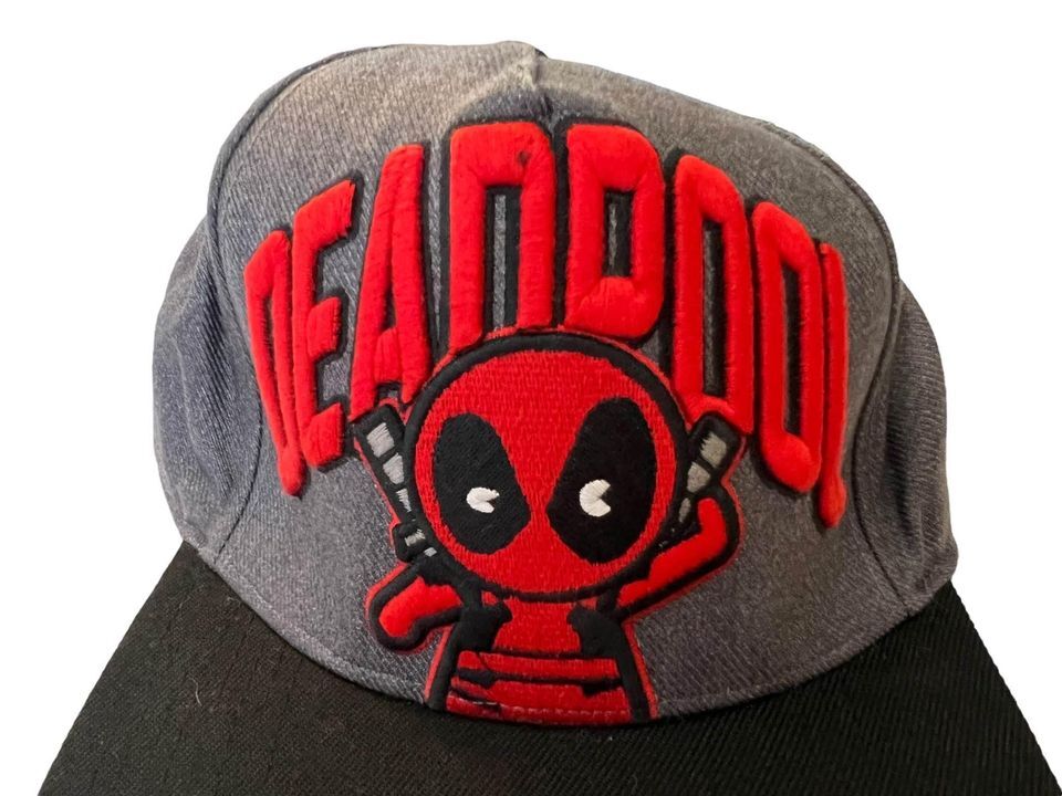 Marvel Deadpool Hat Cap Adjustable - image 2