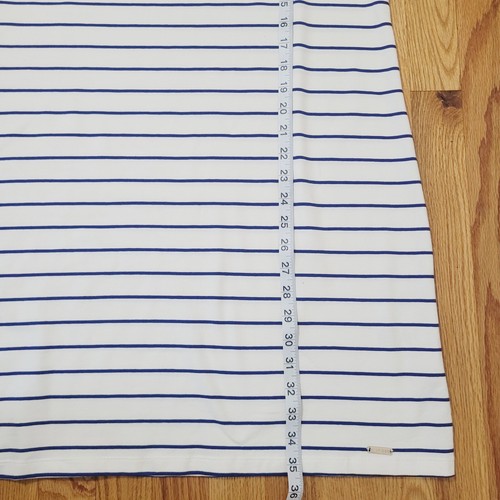 Tommy Hilfiger T-Shirt Kleid Gr. Medium maritim gestreift Kurzarm Resort - Bild 10 von 10