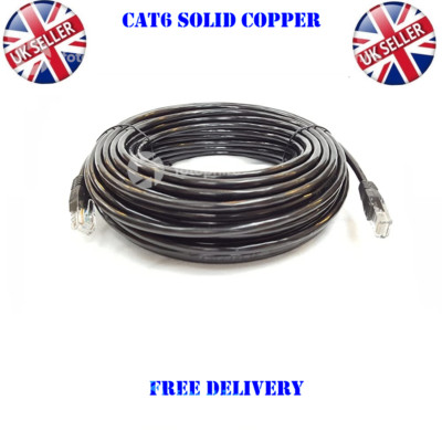 Externer Außenbereich CAT6 UTP PE Netzwerk RJ45 Kabel Gigabit Ethernet CCTV POE SET