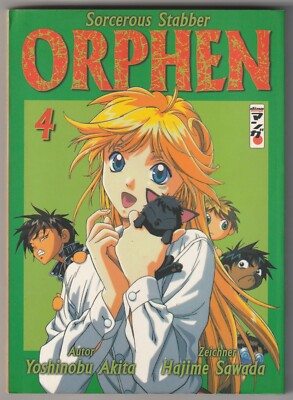  SORCEROUS STABBER ORPHEN #4, Dino 2000 MANGA-TASCHENBUCH Z1-