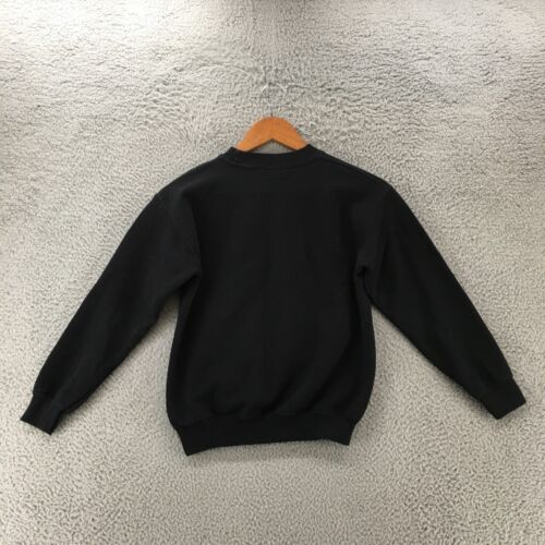 Gildan Ballard Sweatshirt Tee Top Youth Medium Black Heavy Blend Graphic Print - Picture 8 of 12