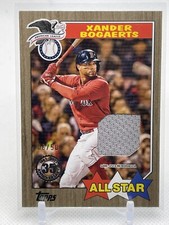 2022 Topps Series 2 - Xander Bogaerts - 1987 All Star Relic #6/50 RED SOX