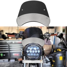 5-7" Motorcycle Headlight Fairing Windshield Windscreen For Yamaha XSR700 XSR900