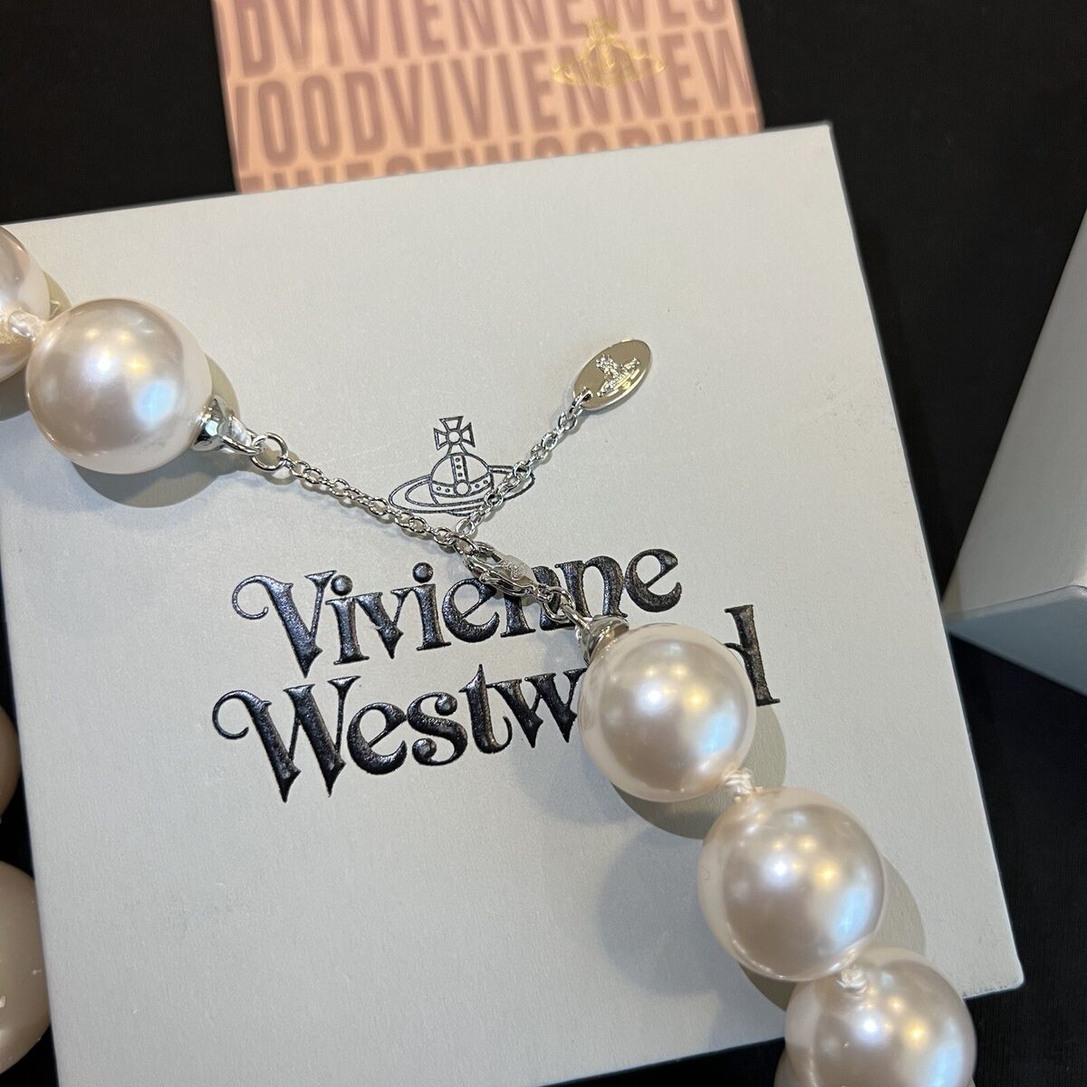 Vivienne Westwood nana giant Pearl drop necklace | eBay Vivienne Westwood nana giant Pearl drop necklace | eBay
