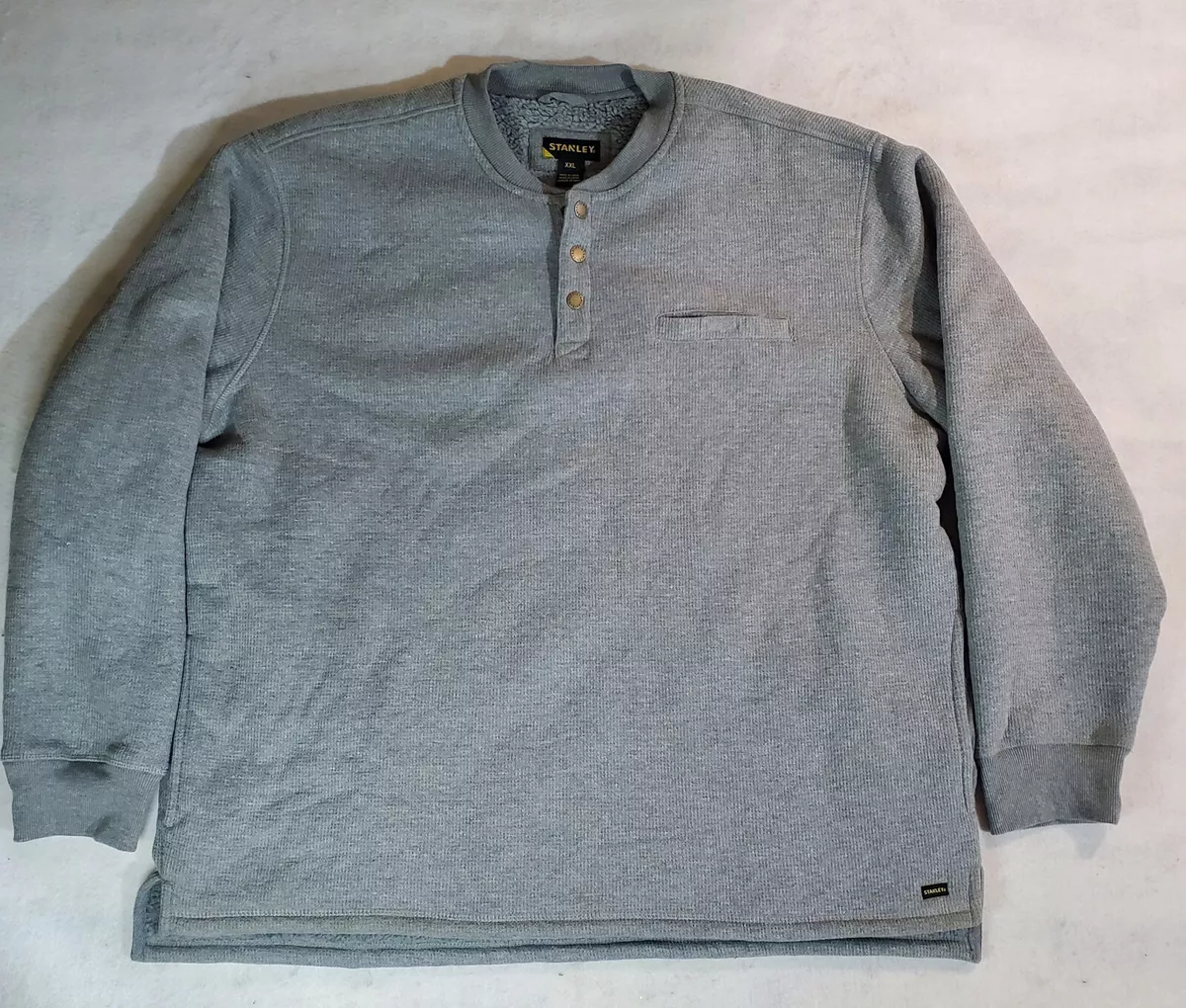 Stanley men's sherpa best sale lined henley thermal shirt
