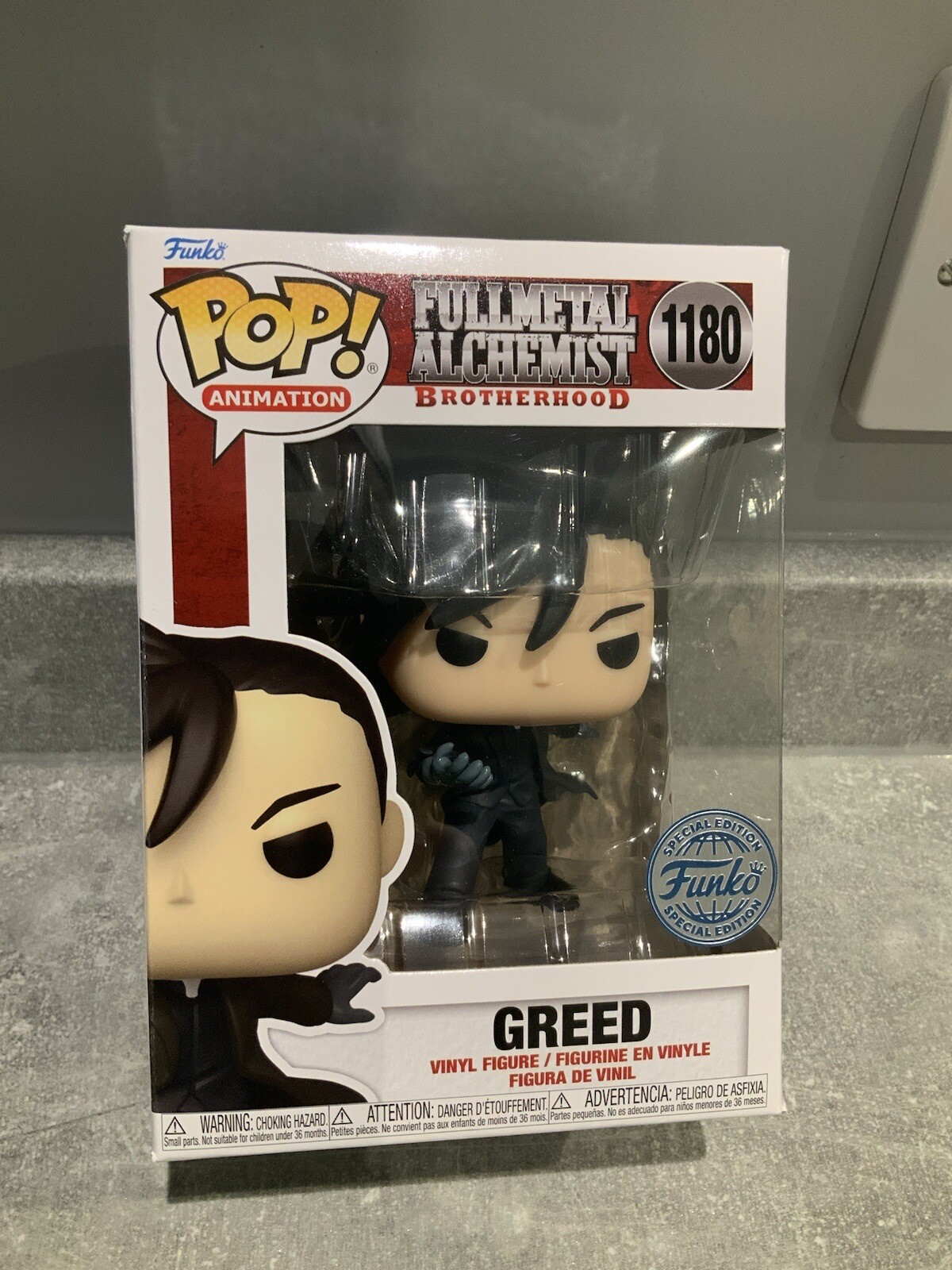 En Oferta Funko Pop Animación Fullmetal Alquimist Brotherhood Greed #1180 Edición Especial