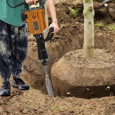 Demolition Jack Hammer 1700W Jack Hammer Concrete Breaker Heavy Duty Orange