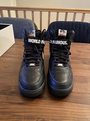 Nike Supreme Air Force 1 High 2014 Sz12 | eBay
