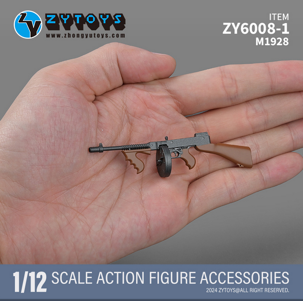 ZY6008 1/12 Soldier 98KM1928M200M82A1 Weapon Set Model for 6