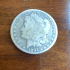 Morgan 1892 S Silver Dollar $1 Dollar Circulated Uncertified US Coin Collectible