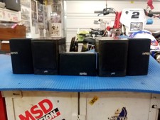 JVC SP-UX1000GR Home Theater Speakers W/JVC SP-xs47 L,R,Center