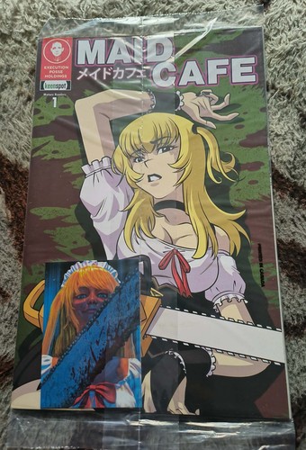 MAID CAFE # 1  2026 BRAND NEW WITH MARK SPEARS TRADING CARD STILL SEALED POLYBAG