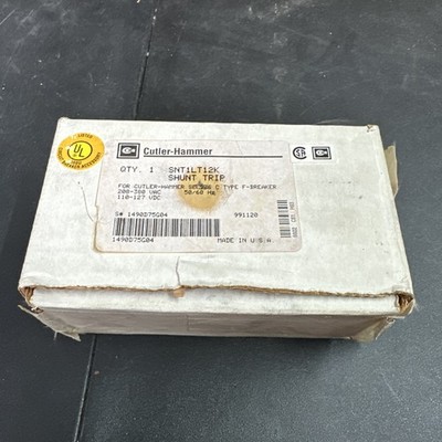 CUTLER HAMMER SHUNT TRIP (NEW IN BOX) SNT1LT12K