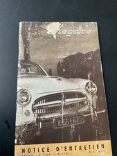 RENAULT, CARNET D'ENTRETIEN 4 CV, BON ETAT.
