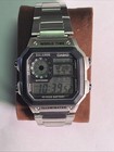 Men's Casio watch AE-1200WH World Time Illuminator — photo 10