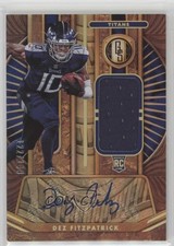2021 Panini Gold Standard Rookie Jersey 122/149 Dez Fitzpatrick #239 Auto 0i1l
