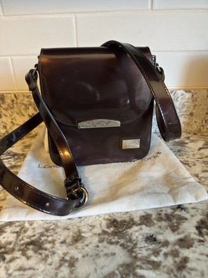 Beijo Luxe Shoulder Bag Purse Patent Leather High Gloss Small