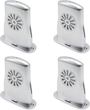 4Pcs Silver Guitar Soundhole Humidifier Silent Running Guitar Maintenance Tool f