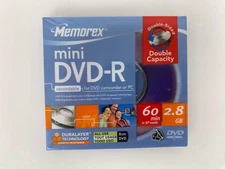 Memorex 2.8GB 60 Minute Mini DVD-R *New*
